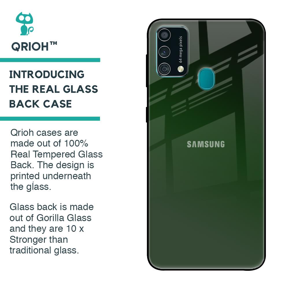 Deep Forest Glass Case for Samsung Galaxy F41