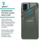 Charcoal Glass Case for Samsung Galaxy F41