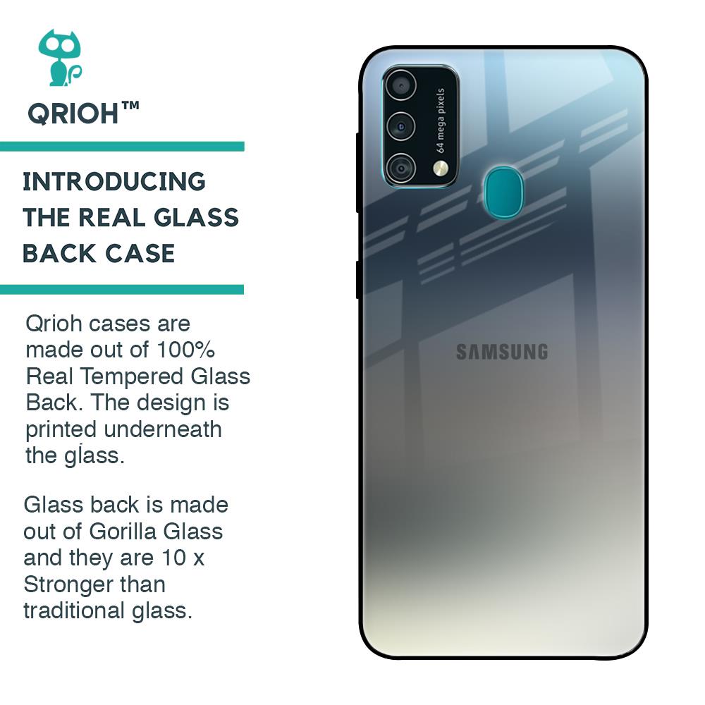 Tricolor Ombre Glass Case for Samsung Galaxy F41