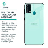 Teal Glass Case for Samsung Galaxy F41