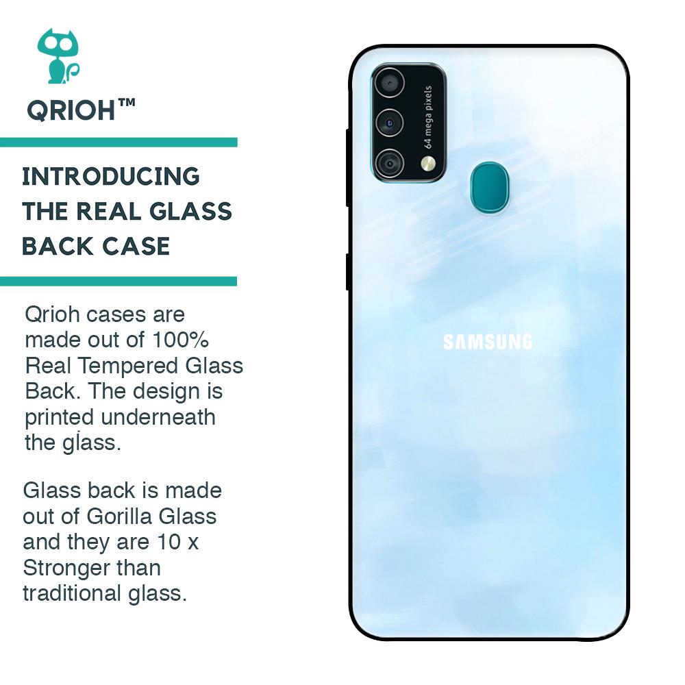 Bright Sky Glass Case for Samsung Galaxy F41