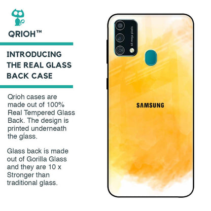 Rustic Orange Glass Case for Samsung Galaxy F41