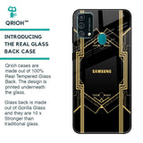 Sacred Logo Glass Case for Samsung Galaxy F41