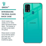 Cuba Blue Glass Case For Samsung Galaxy F41