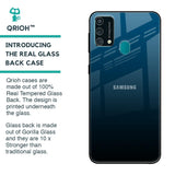 Sailor Blue Glass Case For Samsung Galaxy F41