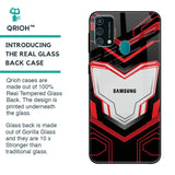 Quantum Suit Glass Case For Samsung Galaxy F41