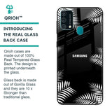 Zealand Fern Design Glass Case For Samsung Galaxy F41
