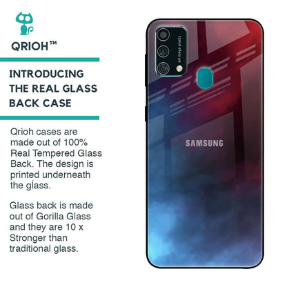 Smokey Watercolor Glass Case for Samsung Galaxy F41