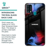 Fine Art Wave Glass Case for Samsung Galaxy F41