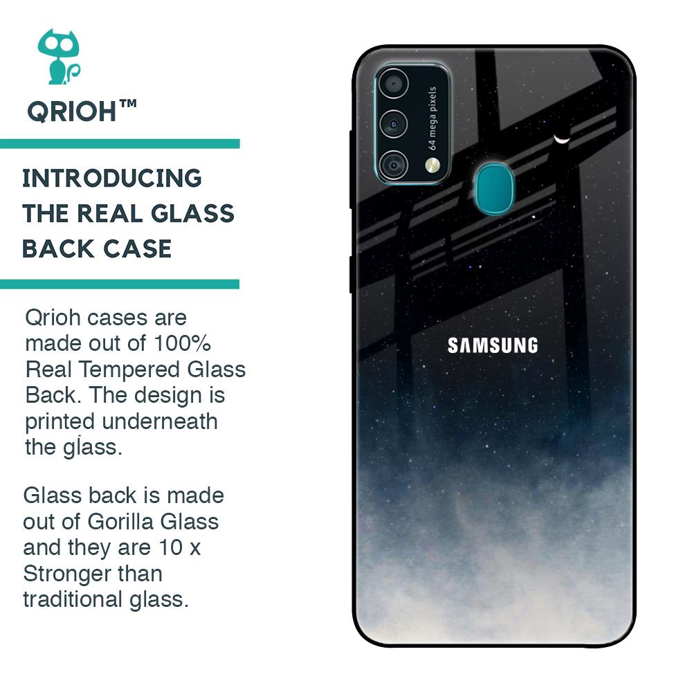 Aesthetic Sky Glass Case for Samsung Galaxy F41