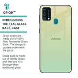 Mint Green Gradient Glass Case for Samsung Galaxy F41