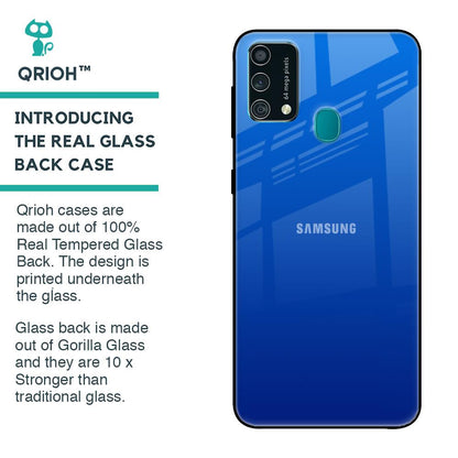 Egyptian Blue Glass Case for Samsung Galaxy F41