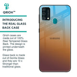 Rich Brown Glass Case for Samsung Galaxy F41