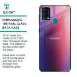 Multi Shaded Gradient Glass Case for Samsung Galaxy F41