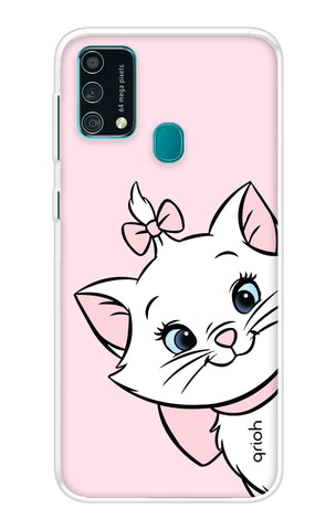 Cute Kitty Samsung Galaxy F41 Back Cover