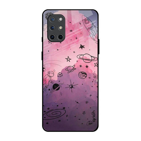 Space Doodles OnePlus 8T Glass Back Cover Online