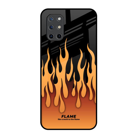 Fire Flame OnePlus 8T Glass Back Cover Online