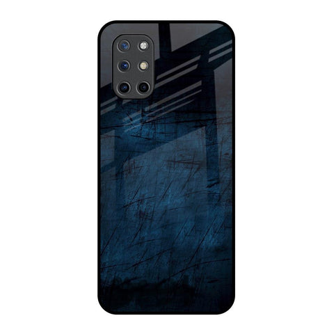 Dark Blue Grunge OnePlus 8T Glass Back Cover Online
