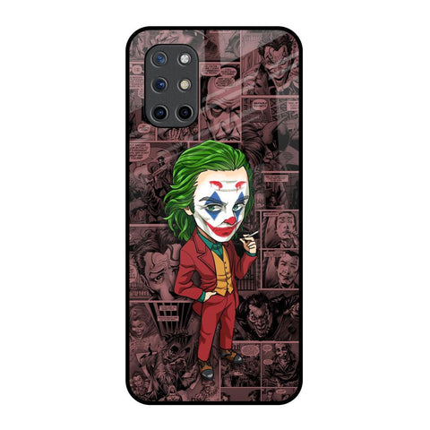 Joker Cartoon OnePlus 8T Glass Back Cover Online