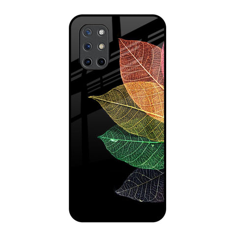 Colorful Leaves OnePlus 8T Glass Back Cover Online