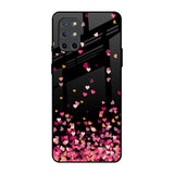 Heart Rain Fall OnePlus 8T Glass Back Cover Online