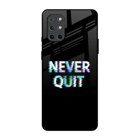 Never Quit OnePlus 8T Glass Back Cover Online