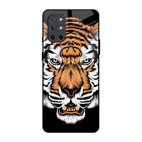 Angry Tiger OnePlus 8T Glass Back Cover Online