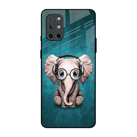 Adorable Baby Elephant OnePlus 8T Glass Back Cover Online