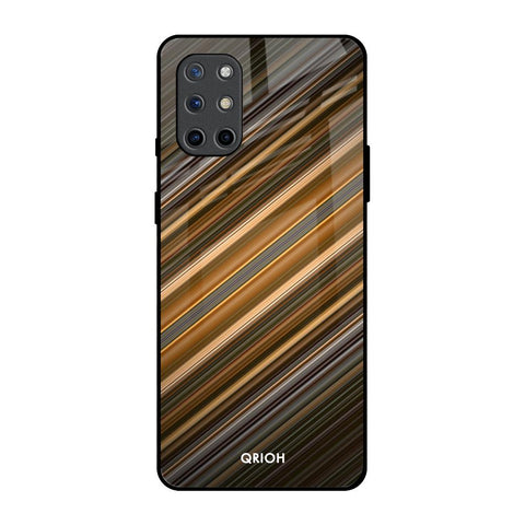 Diagonal Slash Pattern OnePlus 8T Glass Back Cover Online