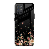 Floating Floral Print OnePlus 8T Glass Back Cover Online