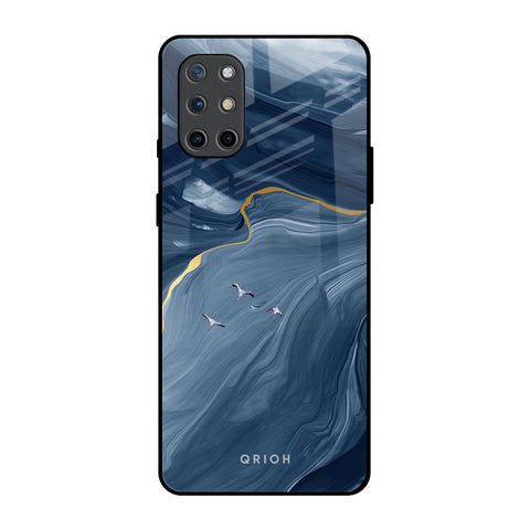 Deep Ocean Marble OnePlus 8T Glass Back Cover Online