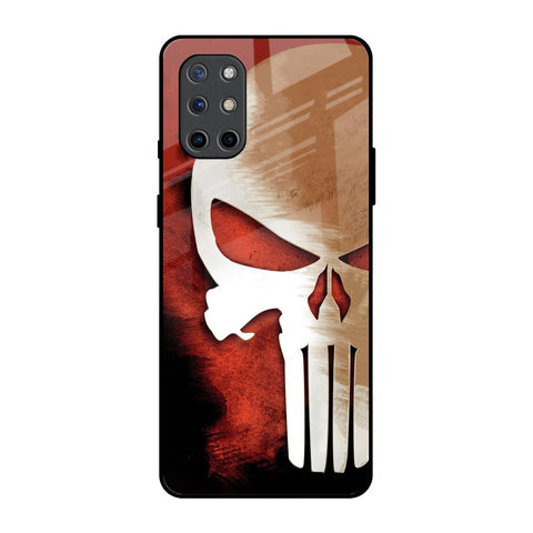 Red Skull OnePlus 8T Glass Back Cover Online