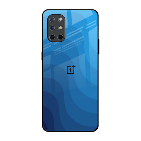 Blue Wave Abstract OnePlus 8T Glass Back Cover Online