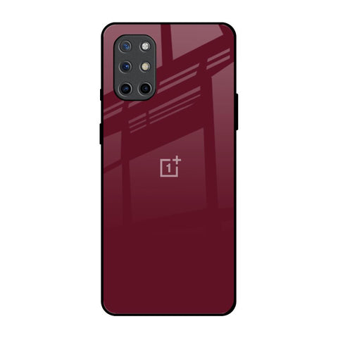 Classic Burgundy OnePlus 8T Glass Back Cover Online