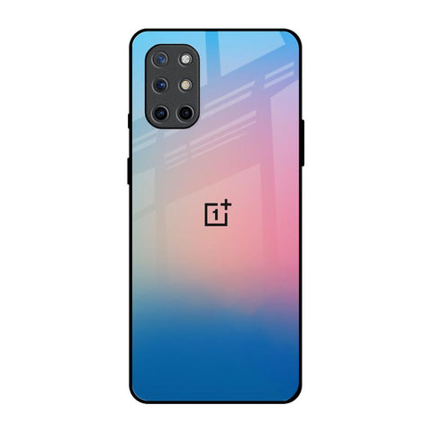 Blue & Pink Ombre OnePlus 8T Glass Back Cover Online