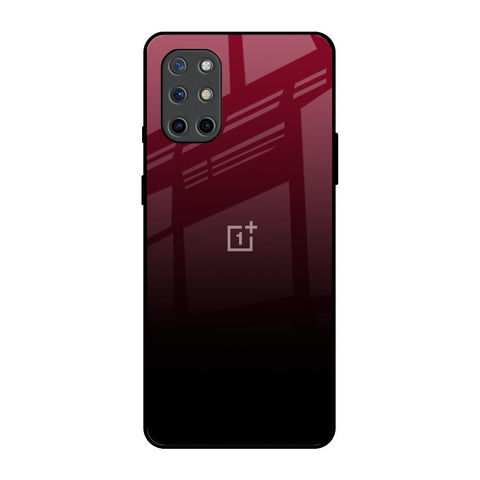 Wine Red OnePlus 8T Glass Back Cover Online