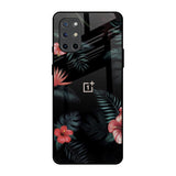 Tropical Art Flower OnePlus 8T Glass Back Cover Online