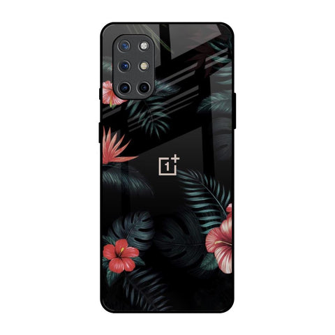 Tropical Art Flower OnePlus 8T Glass Back Cover Online