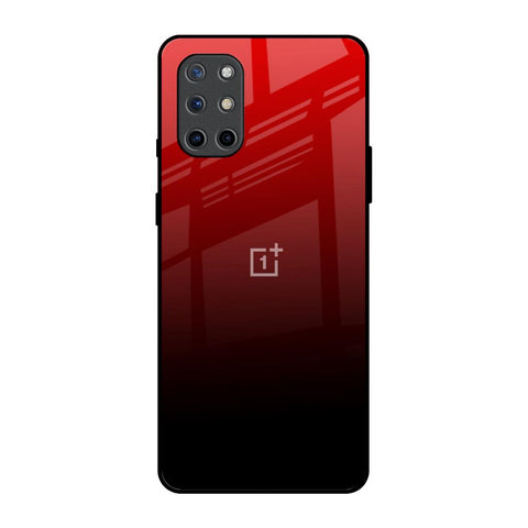 Maroon Faded OnePlus 8T Glass Back Cover Online