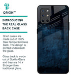 Dark Blue Grunge Glass Case for OnePlus 8T