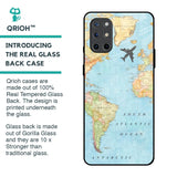 Travel Map Glass Case for OnePlus 8T