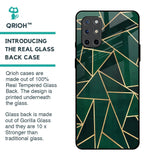 Abstract Green Glass Case For OnePlus 8T