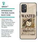 Luffy Wanted Glass Case for OnePlus 8T