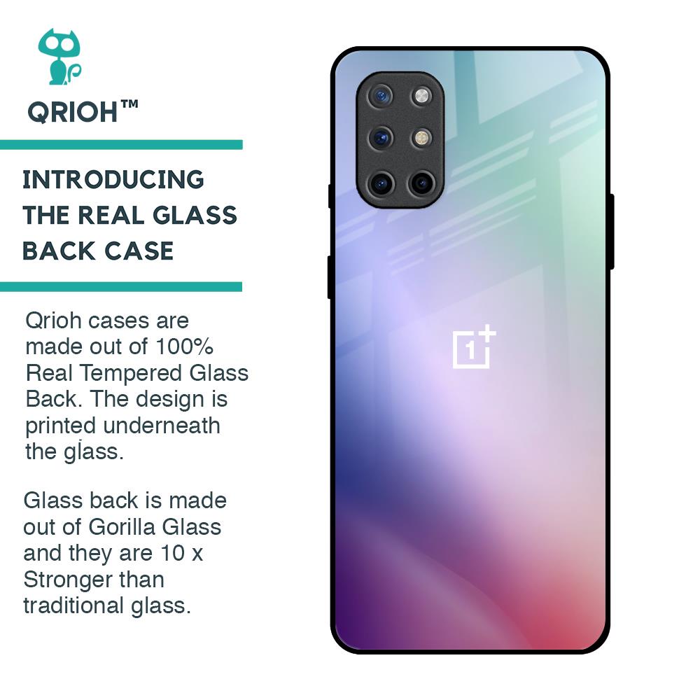 Abstract Holographic Glass Case for OnePlus 8T
