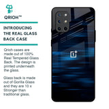Blue Rough Abstract Glass Case for OnePlus 8T