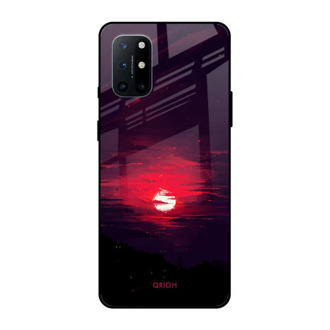 Morning Red Sky OnePlus 8T Glass Cases & Covers Online