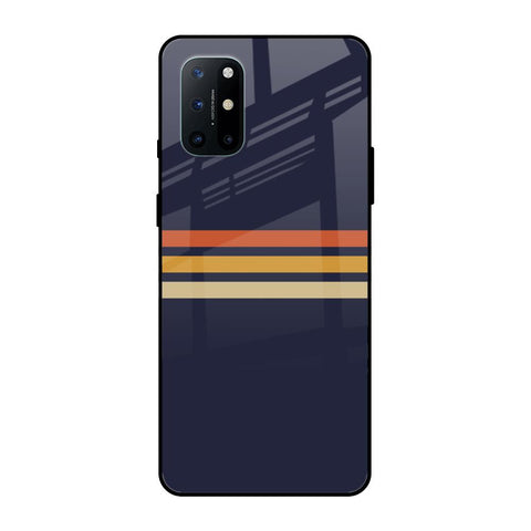 Tricolor Stripes OnePlus 8T Glass Cases & Covers Online