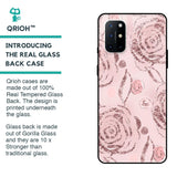 Shimmer Roses Glass case for OnePlus 8T