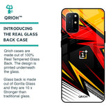 Race Jersey Pattern Glass Case For OnePlus 8T
