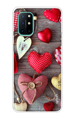 Valentine Hearts OnePlus 8T Back Cover